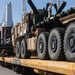 Marines from 2nd TSB conduct rail loading operations in support of MWX