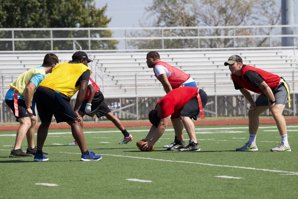 High octane bout keeps crowds entertained in Legion’s reunion week flag football championship