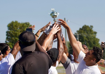 High octane bout keeps crowds entertained in Legion’s reunion week flag football championship