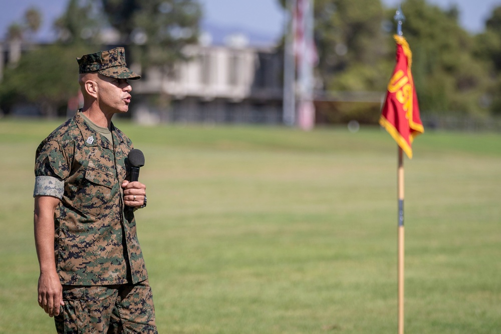 SES Bn. gets new senior enlisted leader