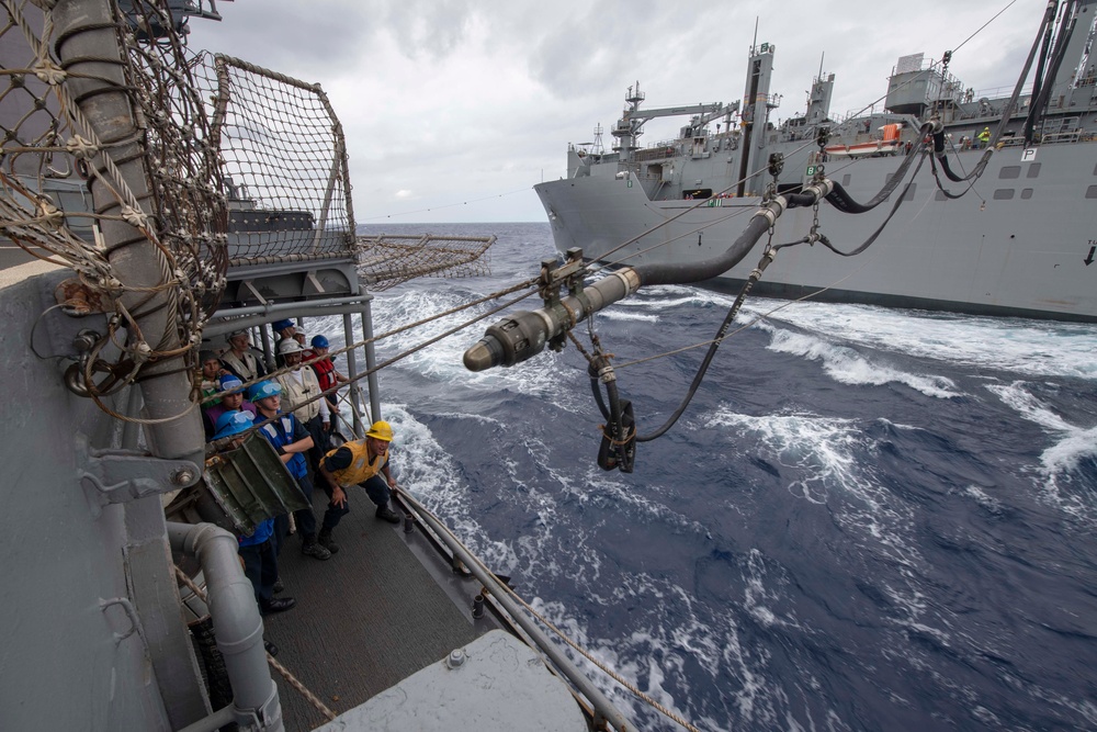 USS Antietam Replenishment-at-sea