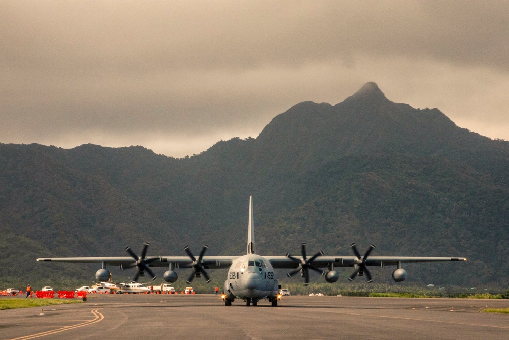 VMGR-152 conducts trans-Pacific aerial-refueling