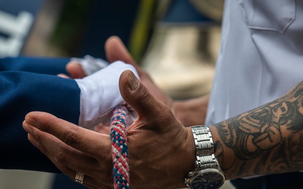 Military honors: U.S. Service members honor POWs