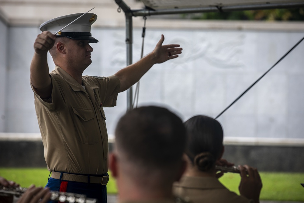 Military honors: U.S. Service members honor POWs