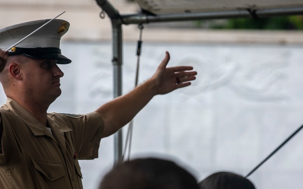 Military honors: U.S. Service members honor POWs