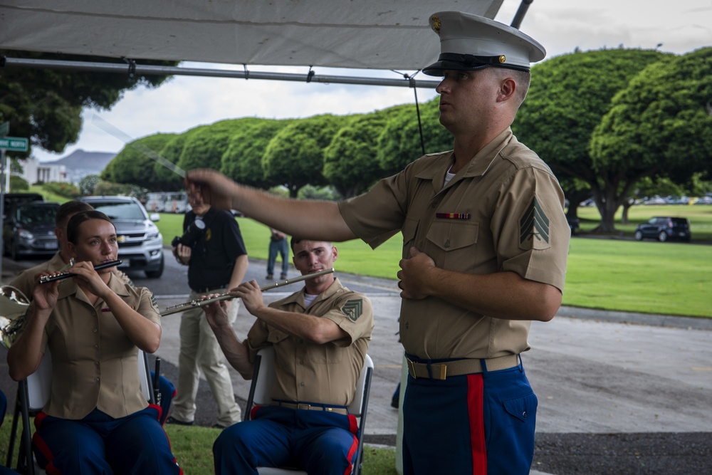 Military honors: U.S. Service members honor POWs