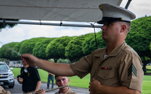 Military honors: U.S. Service members honor POWs