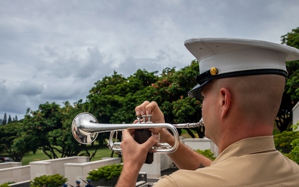 Military honors: U.S. Service members honor POWs