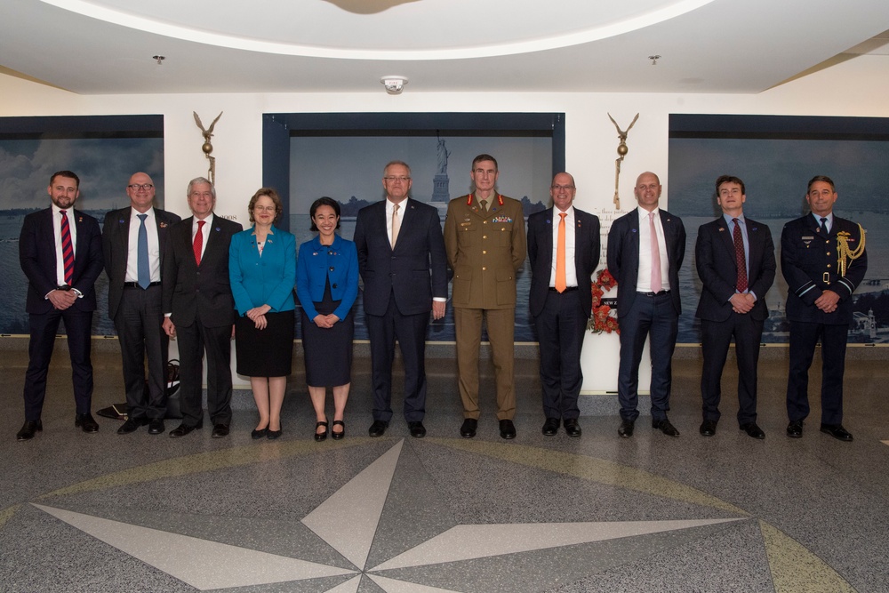 Secretary Esper Hosts Australian Prime Minister