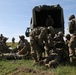 U.S. Soldiers prepare simulated casualties for evacuation during Saber Junction 19