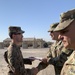 Deployed Illinois Soldiers Receive Combat Service Patch