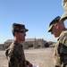 Deployed Illinois Soldiers Receive Combat Service Patch