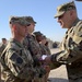 Deployed Illinois Soldiers Receive Combat Service Patch