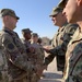 Deployed Illinois Soldiers Receive Combat Service Patch
