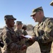 Deployed Illinois Soldiers Receive Combat Service Patch