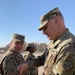Deployed Illinois Soldiers Receive Combat Service Patch