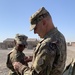 Deployed Illinois Soldiers Receive Combat Service Patch