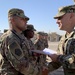 Deployed Illinois Soldiers receive combat service patch