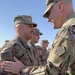 Deployed Illinois Soldiers receive combat service patch