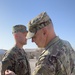 Deployed Illinois Soldiers Receive Combat Service Patch