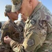 Deployed Illinois Soldiers Receive Combat Service Patch
