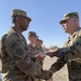 Deployed Illinois Soldiers Receive Combat Service Patch