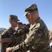 Deployed Illinois Soldiers Receive Combat Service Patch