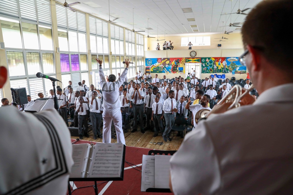 USNS Comfort visits St. George's, Grenada