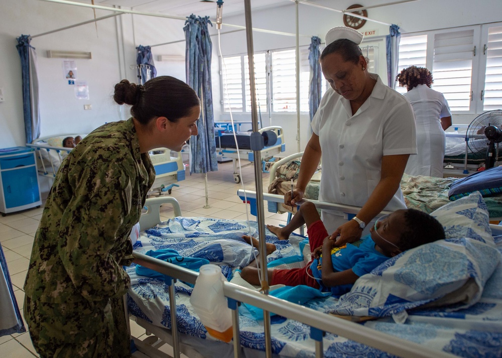 USNS Comfort Visits St. George's, Grenada
