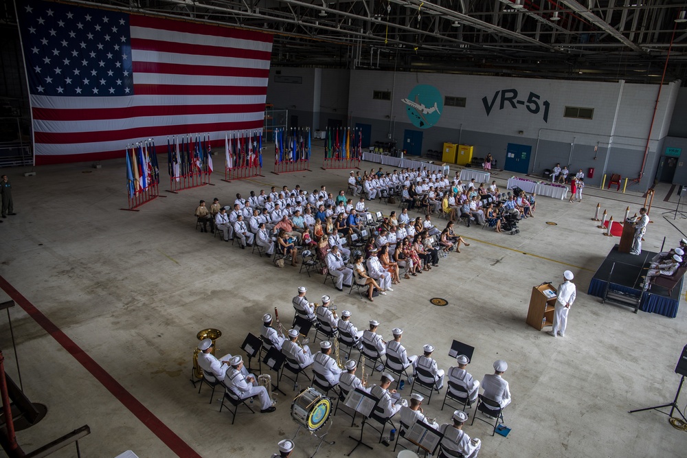 VR-51 Change of Command Ceremony