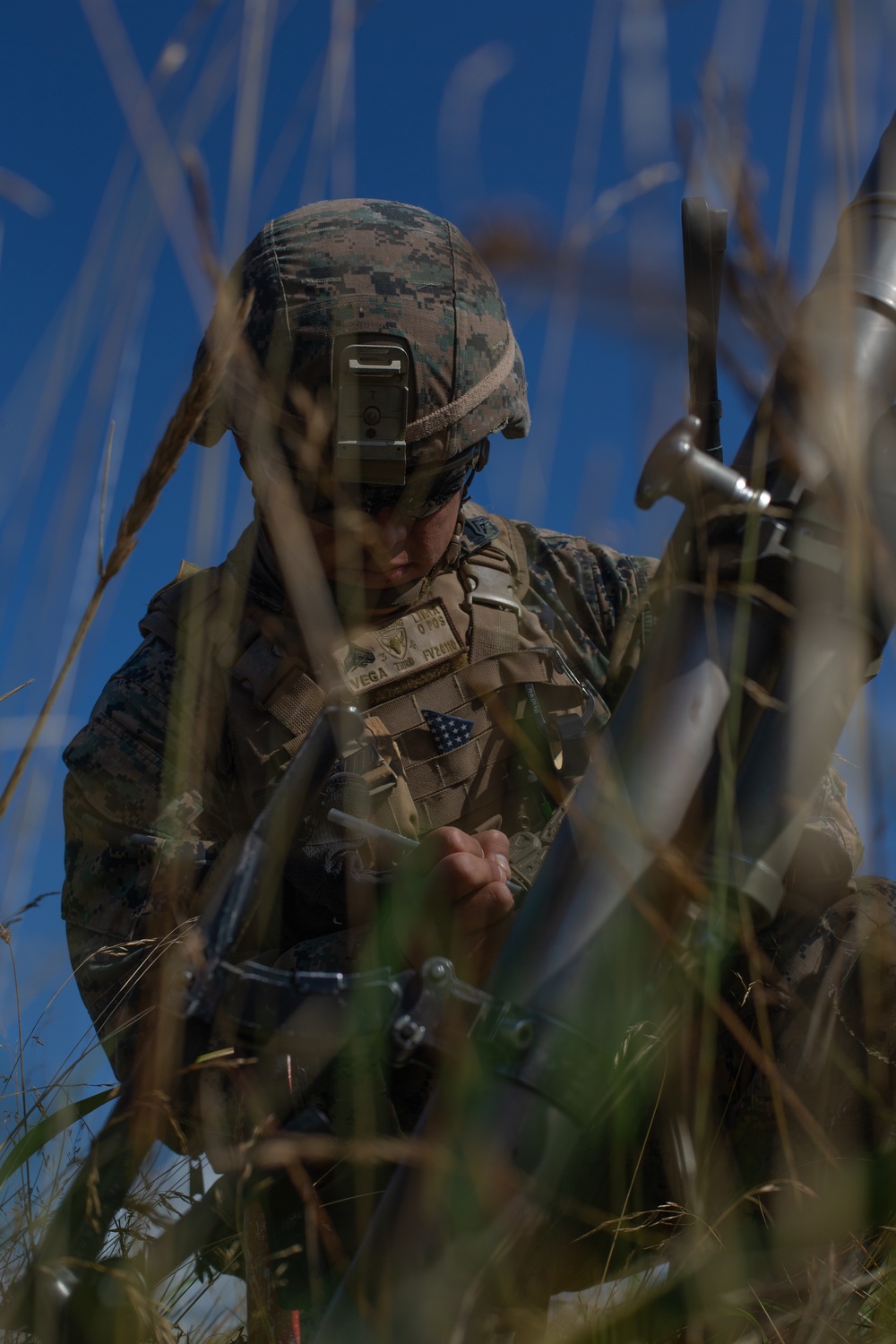 Marines Exercise Mortar Capabilities During AECE 2019
