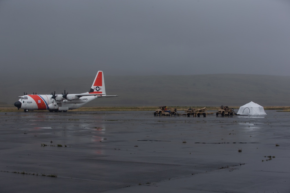 Coast Guard C-130 Participates in FARP Operations During AECE 2019