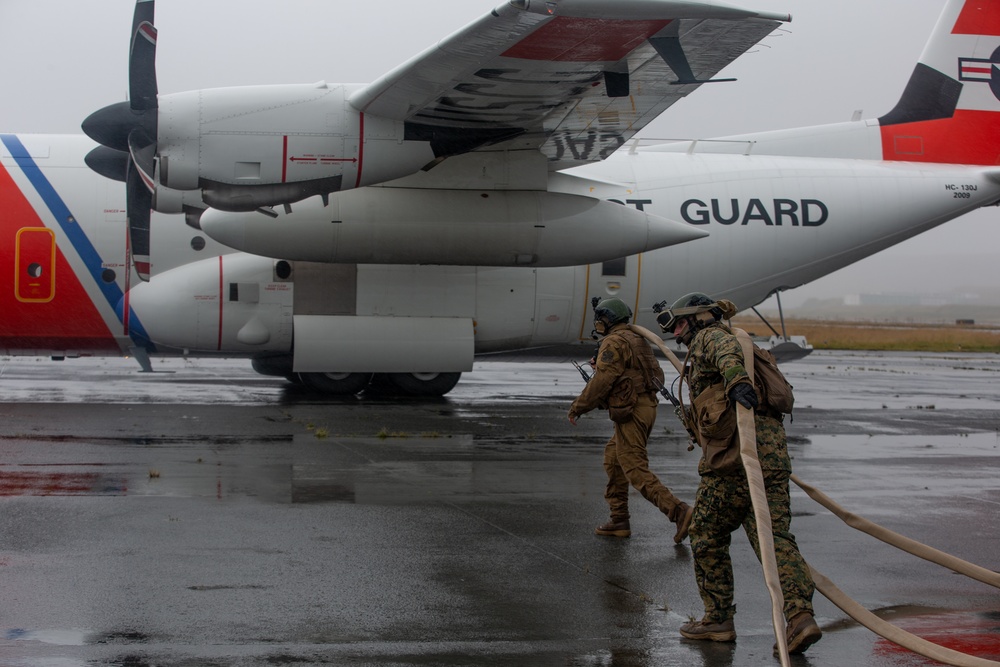 Coast Guard C-130 Participates in FARP Operations During AECE 2019