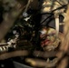 U.S. Army Pfc. Kevin Brooks scans his sector of fire during Saber Junction 19