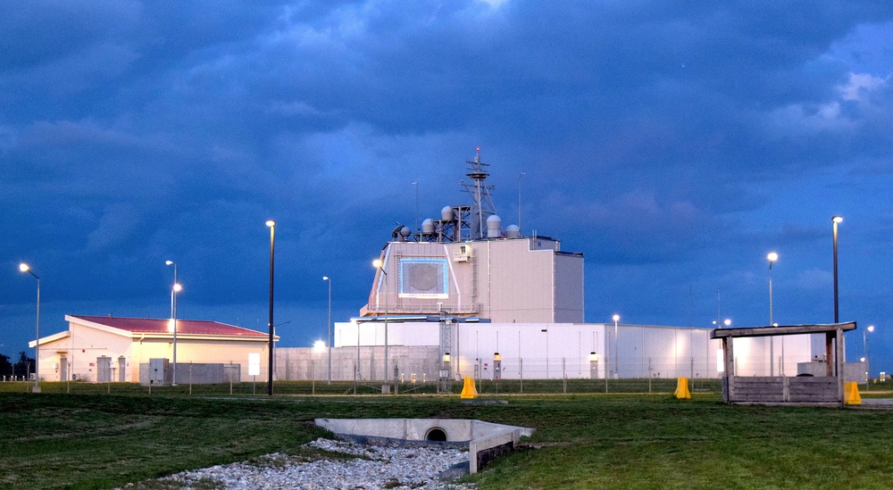 'Aegis Ashore at Night' - U.S. Navy Base Supports NATO Mission in Romania