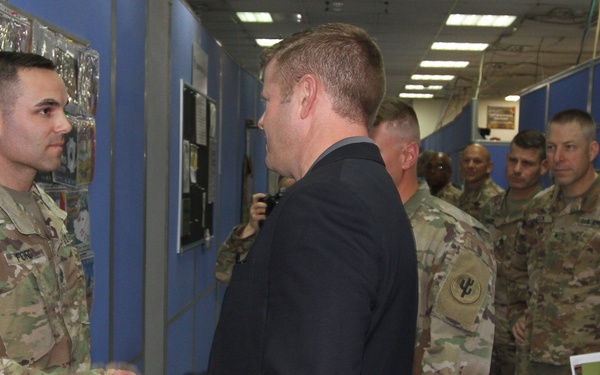 Secretary of Army Visit