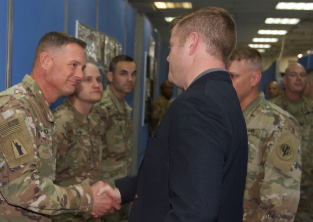 Secretary of Army Visit