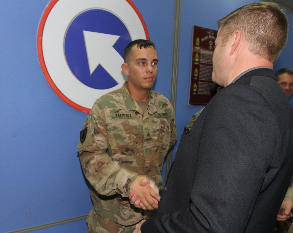 Secretary of Army Visit