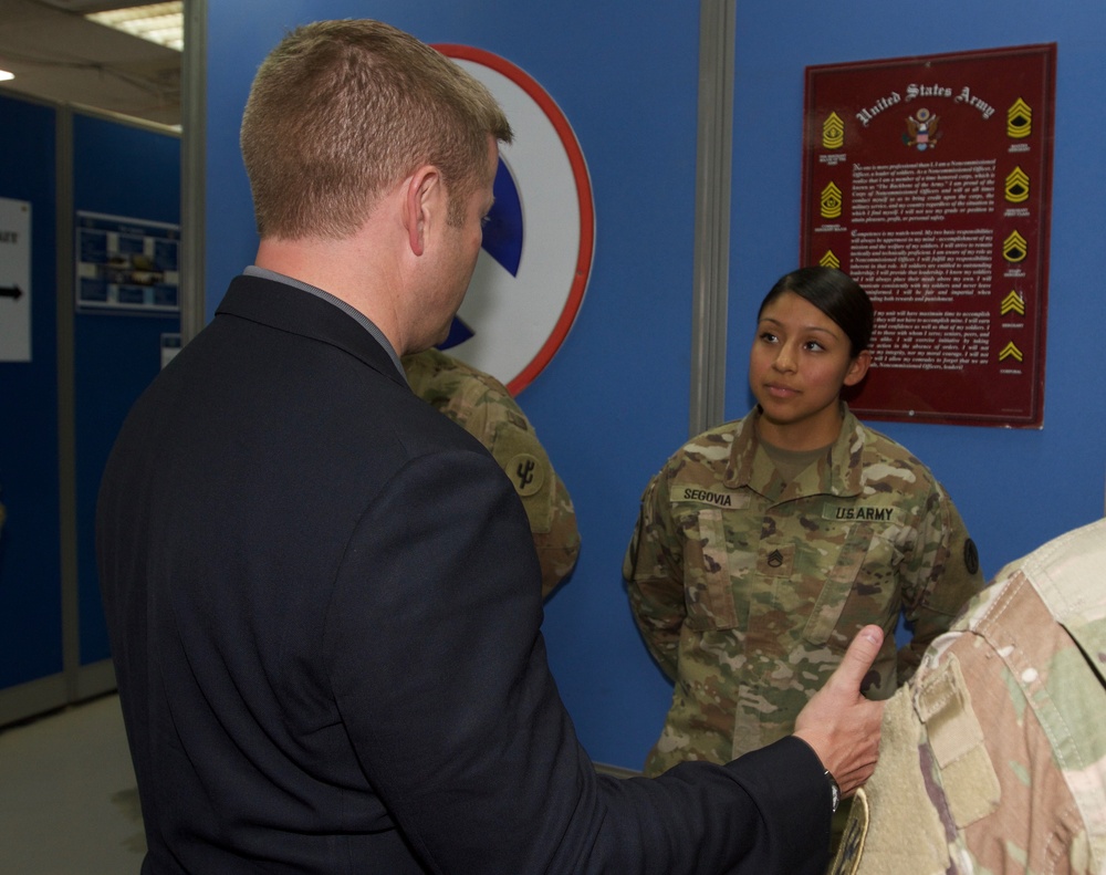 Secratary of Army Visit