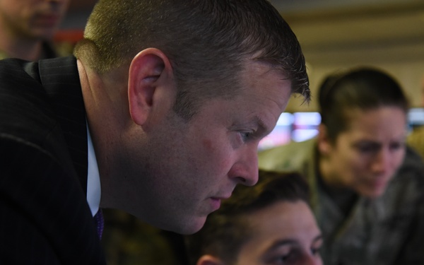 Acting SecArmy visits ADAB, discusses role in regional defense