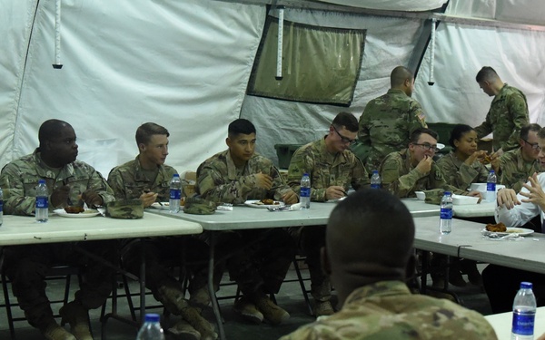Acting SecArmy visits ADAB, discusses role in regional defense