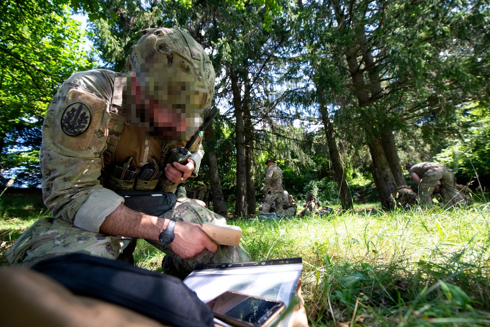 Students go thru ACSC in Pfullendorf