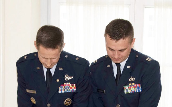 Marshall Center Airmen Celebrate U.S. Air Force’s 72nd Birthday