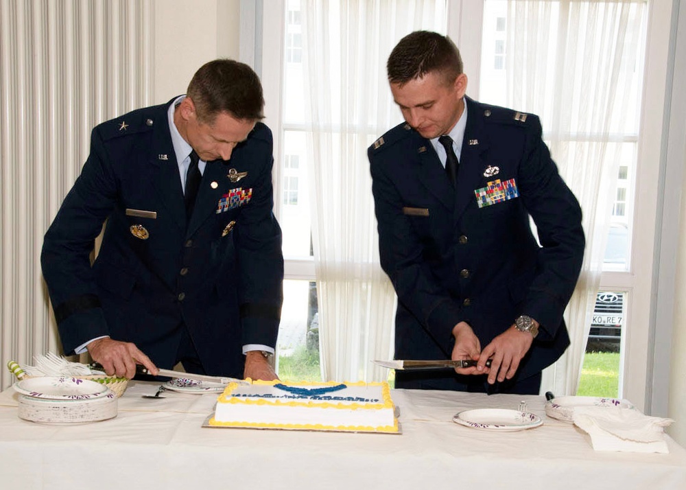 Marshall Center Airmen Celebrate U.S. Air Force’s 72nd Birthday
