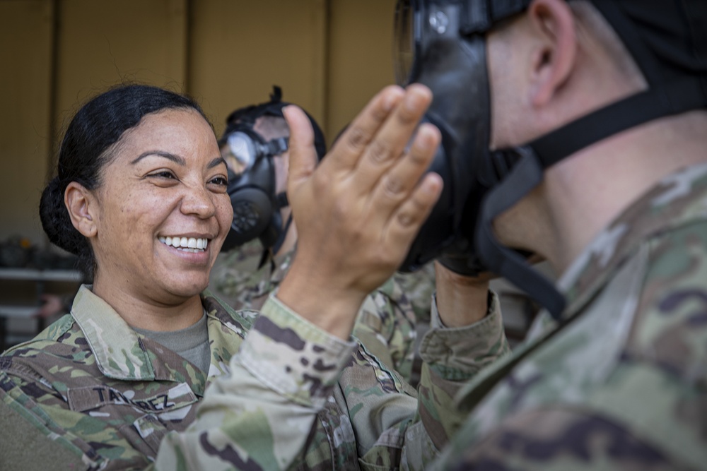 New Jersey Finance Soldiers train
