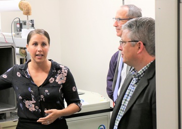 Naval Medical Research Unit Dayton hosts visit from the National Commission on Military Aviation Safety