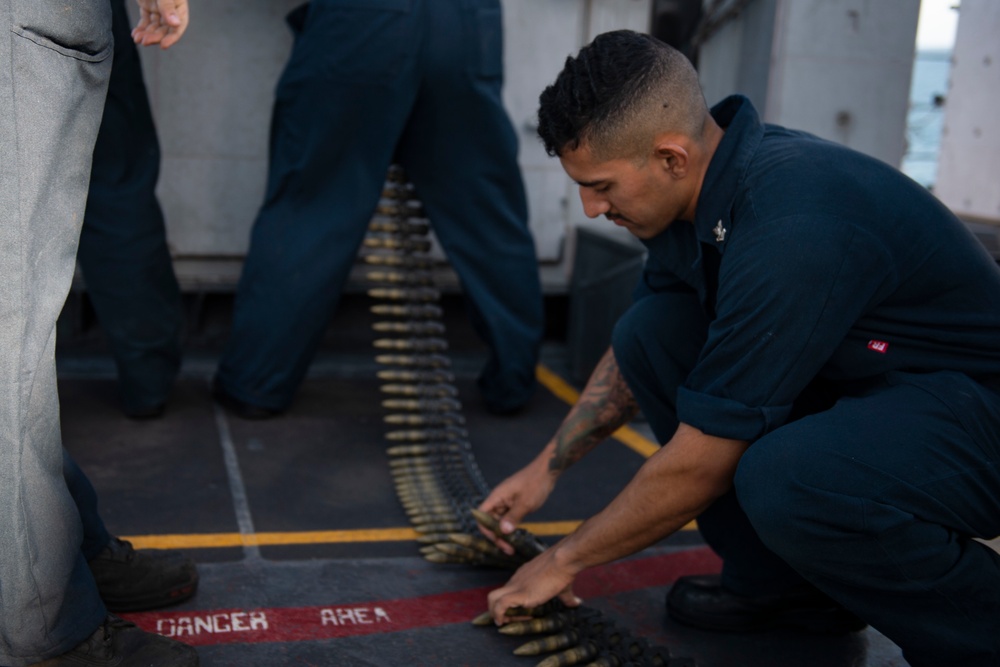 USS San Jacinto Sailors Download CIWS