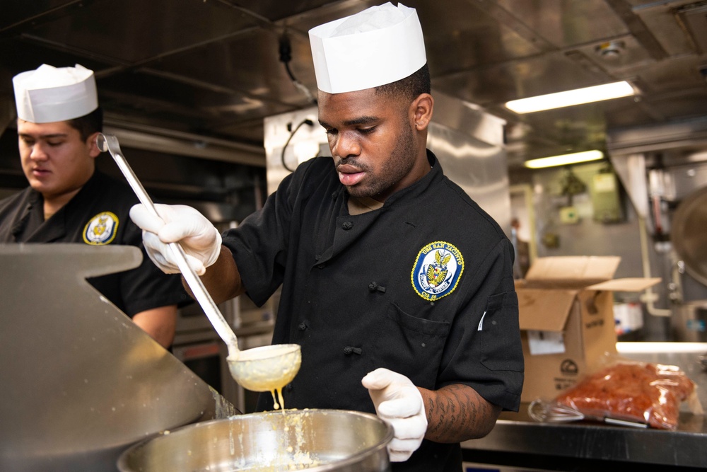 USS San Jacinto Sunday Brunch