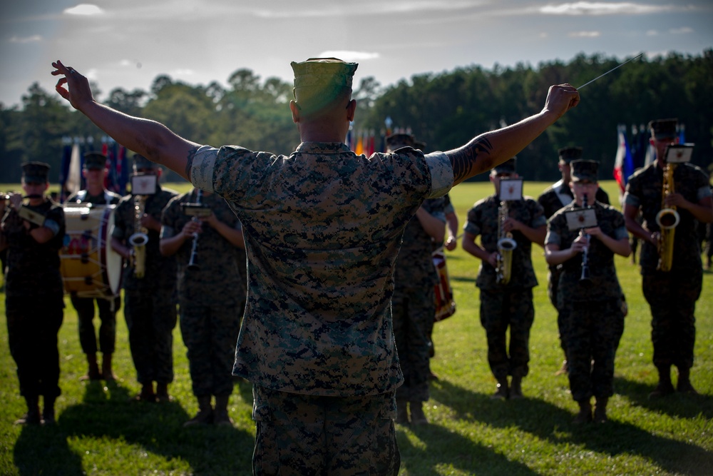 School of Infantry East Post and Relief Ceremony