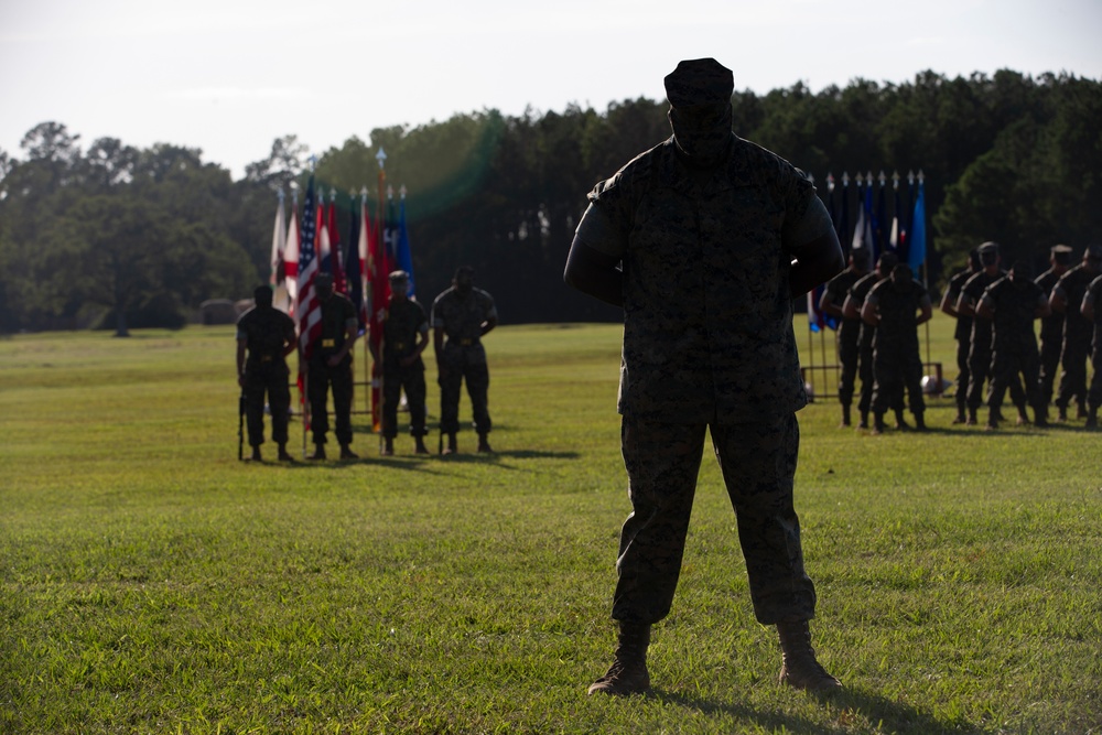 School of Infantry East Post and Relief Ceremony